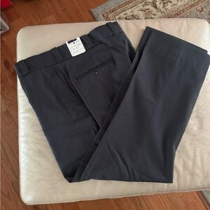 Men's Classic charcoal grey wool Dress Pants